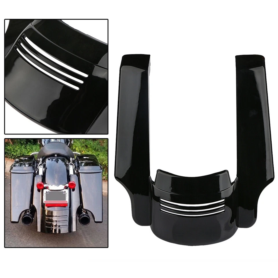Rear Stretched 5" Fender Extension For Harley Touring Electra Street Glide 14-17 - Изображение 4 из 4