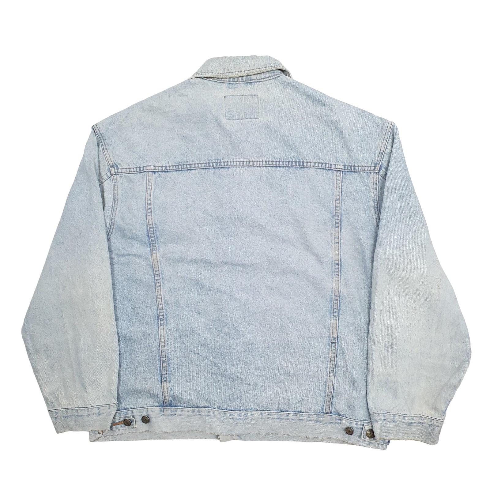 EAGLE NO 7 Denim Jacket Trucker Coat Mens XL image 3
