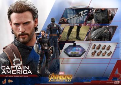 HOTTOYS キャプテン・アメリカ AVENGERS INFINITY WAR 1/6 Hot Toys MMS480 Avengers 3 y War Captain America Figure Toy | eBay