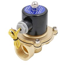 1 inch DC 12V Brass Electric Solenoid Valve Water Air NC Valve 2W-250-25