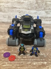 Imaginext DC RC Transforming Batbot 2013 sin control remoto