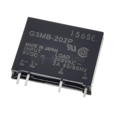 G3MB-202P DC-AC PCB SSR In 5V DC Out 240V AC 2A Solid State Relay Modul New
