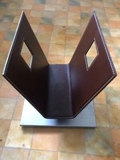 calligaris designer  ( italian ) heavy magazine rack