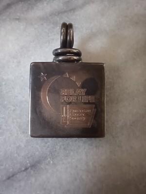 Relay For Life American Cancer Society Sterling Silber Mexiko Anhänger 925 Stempel