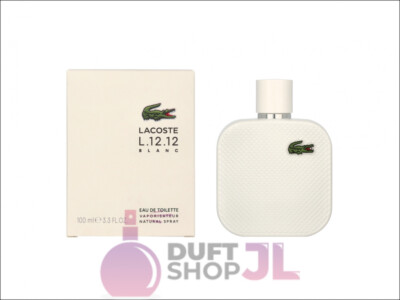 Lacoste E.D.L. L.12.12 Blanc Edt Spray 100 ml