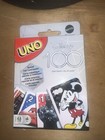 NEW Mattel UNO DISNEY 100 Card Game with Special Mystery Foil Card