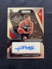 2023-24 Panini Prizm - Rookie Signatures Toumani Camara #RSI-TOU (AU, RC)