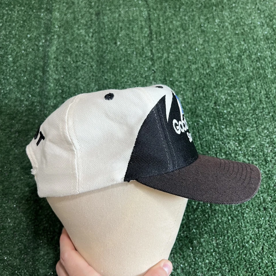 De Colección Logo Atlético Dale Earnhardt Goodwrench Servicio Diente de Tiburón Sombrero Snapback Años 90 Foto 3 de 4