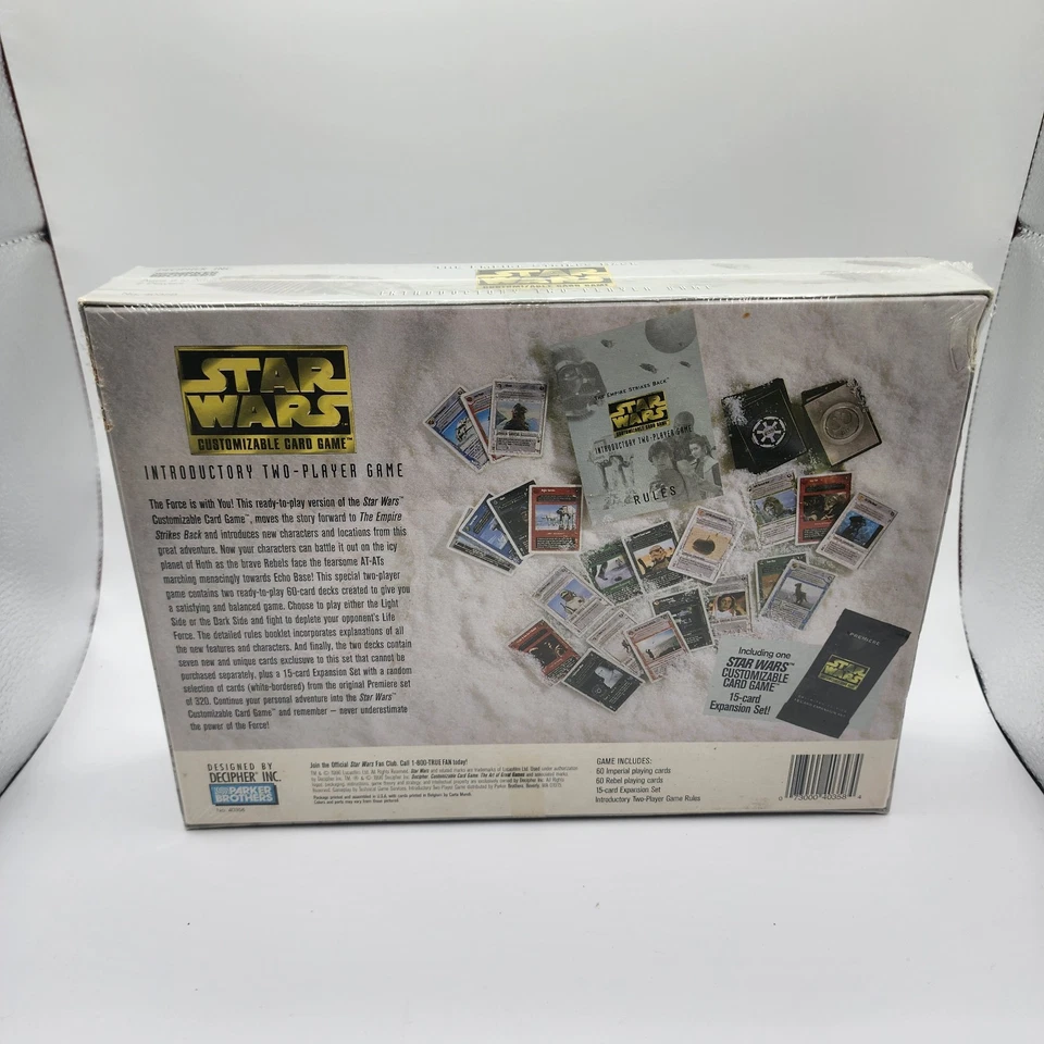 STAR WARS CCG Empire Strikes Back juego introductorio para dos jugadores nuevo sellado Foto 2 de 4