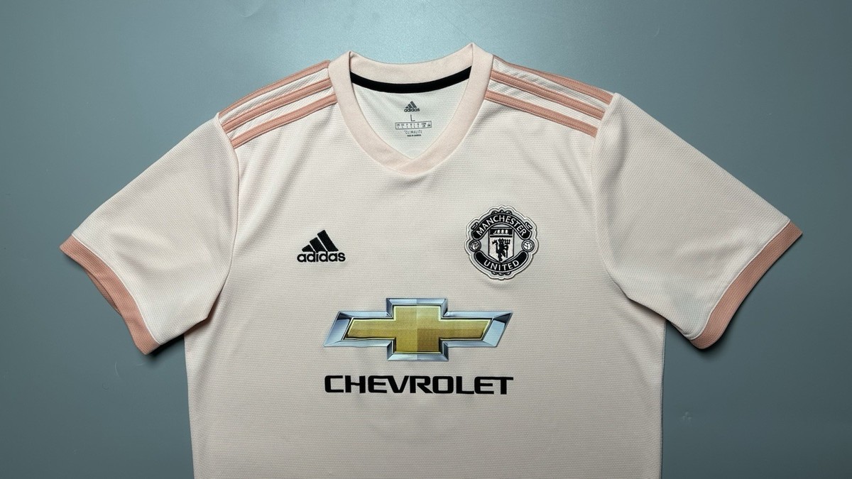 MAN UNITED ADIDAS 2018/2019 FOOTBALL SOCCER AWAY JERSEY #6 POGBA