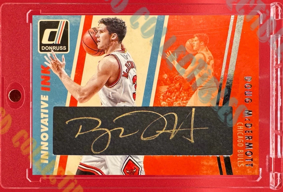 Doug McDermott AUTOGRAPH INNOVATIVE INK CHICAGO BULLS DONRUSS MINT - Image 2 of 3