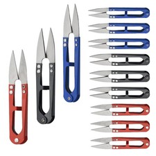 12 Pack 4.1-Inch Sewing Scissors Yarn Thread Craft Snips Multi-Color