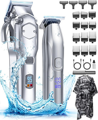 Clippers and Trimmers Set, Hair Clippers for Men Cordless,Mens Clippers and Groo