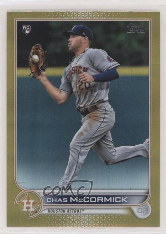 2022 Topps Series 1 Gold Foil Chas McCormick #135 u6m