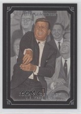 2007 UD Masterpieces Black Linen Frame 23/99 John F Kennedy #47 ow3
