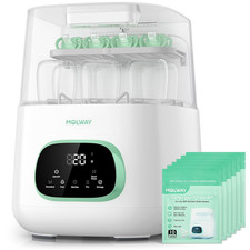 Upgraded Bottle Washer Pro, All-In-One Baby Bottle Washer and Sterilizer  Dryer