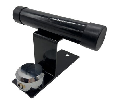 Schwarz Garagentor Defender Sicherheitsschloss Anschlag 250mm x 150mm Vorhängeschloss + Befestigungen