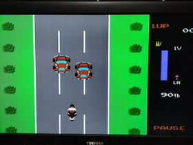 zippy race 1985 famicom CLEANED & TESTED Works irem