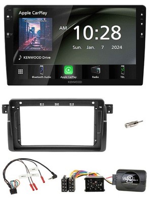 Kenwood 9'' Bluetooth MP3 Steering Wheel USB Car Stereo for BMW 3 Series E46 2002-2007 17