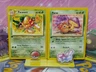 Parasect 35/64 1st Edition & Paras 47/64 1st Edition Neo Revelation Pokemon Nm-M