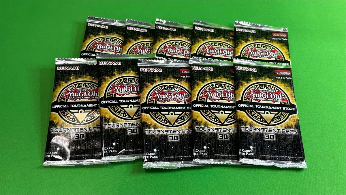 Yu-Gi-Oh Tournament Pack 1st Season TP1 FOIL Booster Pack PSA 8 | DA Card World
