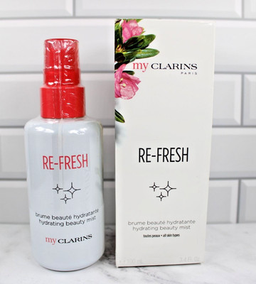 My Clarins Paris RE-FRESH Hydrating Beauty Mist 100ml For All Skin NEW & SEALED