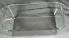 Pyrex Loaf Pan Baking Dish #215-B Clear 9x5x3 Vintage USA 1.5 qt