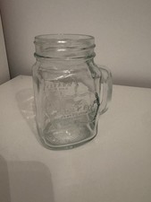 1 x The Kraken Black Spiced Rum Glass Tankard Mason Jar with handle