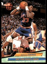 Patrick Ewing 1992-93 Ultra #122 Knicks NBA READ FREE SHIPPING AutographDen