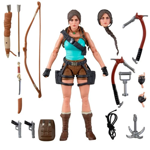 Hasbro G.I. Joe Classified Retro Cardback Lara Croft Tomb Raider Action Figure - product listing photo