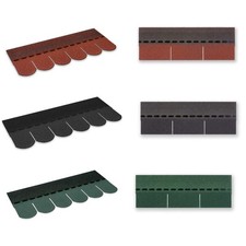 Premium Bitumenschindeln mit Glasvlieseinlage Dachschindeln Schindeln