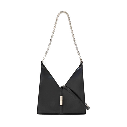 【Authentic】 GIVENCHY Cut-Out Black Leather Mini bags (DDP)