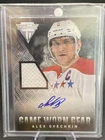 ALEX OVECHKIN - 2013-14 PANINI TITANIUM - GAME WORN JERSEY AUTO - /15