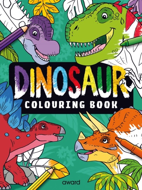 Dinosaur Colouring Book by Angela Hewitt PAPERBACK 9781782705093