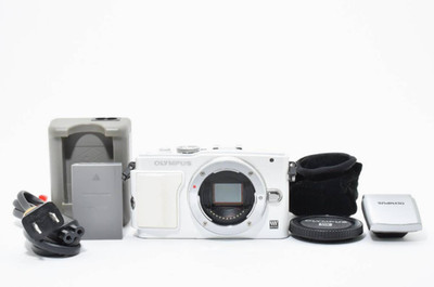 [Ausgezeichnet] Olympus PEN Lite E-PL6 16.1MP Spiegellose Kamera Body Japan