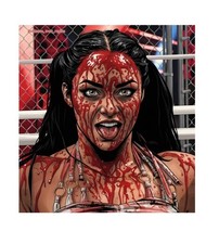 AEW Skye Blue Wrestling Water Resistant Sticker WWE WWF WCW NXT