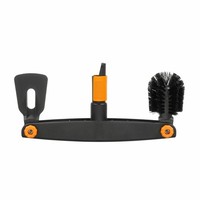 Fiskars Quikfit Dachrinnenreiniger Reiniger Gartenreiniger Schwarz Orange 31 Cm