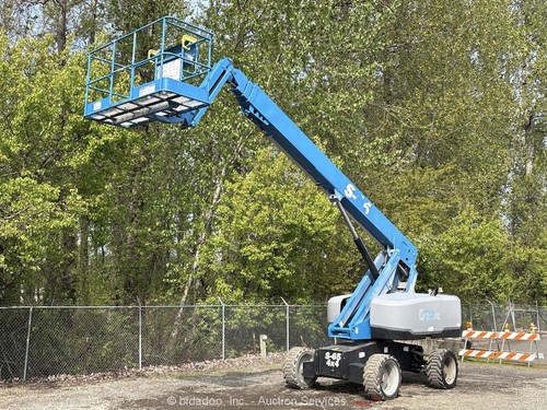 2016 Genie S-65 65' 4WD Telescopic Boom Lift Man Aerial Platform Genset bidadoo