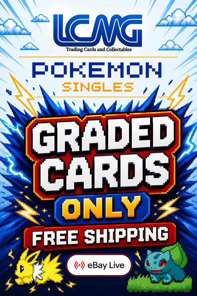 POKEMON GRADED CARDS ONLY SHOW - FREE SHIPPING INSIDE