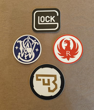 Gun Greats Logo Sticker Set Ruger Cz Smith Wesson Glock 3 Color Vinyl Quality