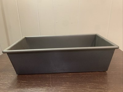 Folded Steel Metal Loaf Baking or Bread Pan 10.5''x5.5''x3''
