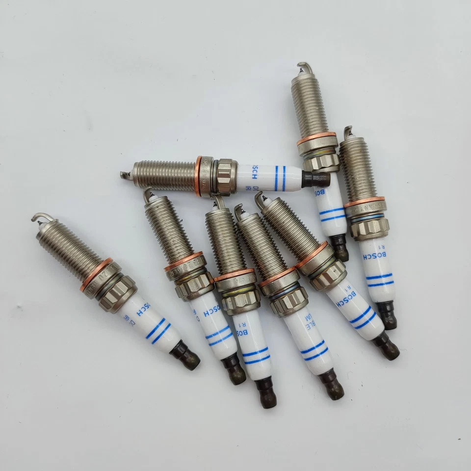 8 piezas bujías ZR6SII3320 A0041598103 para Mercedes Benz SL550 G63 GLE350 S550 Foto 4 de 4