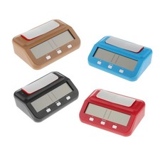 Professionelle Schach Uhr Digitale Uhr Count Up Down Timer Bonus Wettbewerb