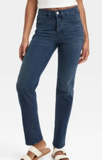 NEW Universal Thread Women's Mid-Rise 80's Slim Fit Jeans Size 6 Regular