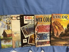 5 Walter Foster Books On Color, 56, 63, 76, 154, 182, Powell, Enabnit