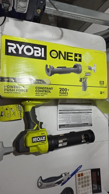 #ad #ad RYOBI ONE 18V Cordless 10 oz. Caulk amp; Adhesive Gun Tool Only $49.99