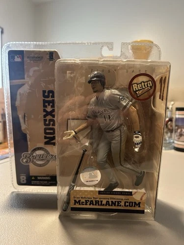 McFarlane Toys Richie Sexson Brewers MLB Figure 2004 Original Packaging