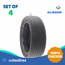 Set Of 4 Used 24550r20 Goodyear Assurance All-season 102h - 6-7.532