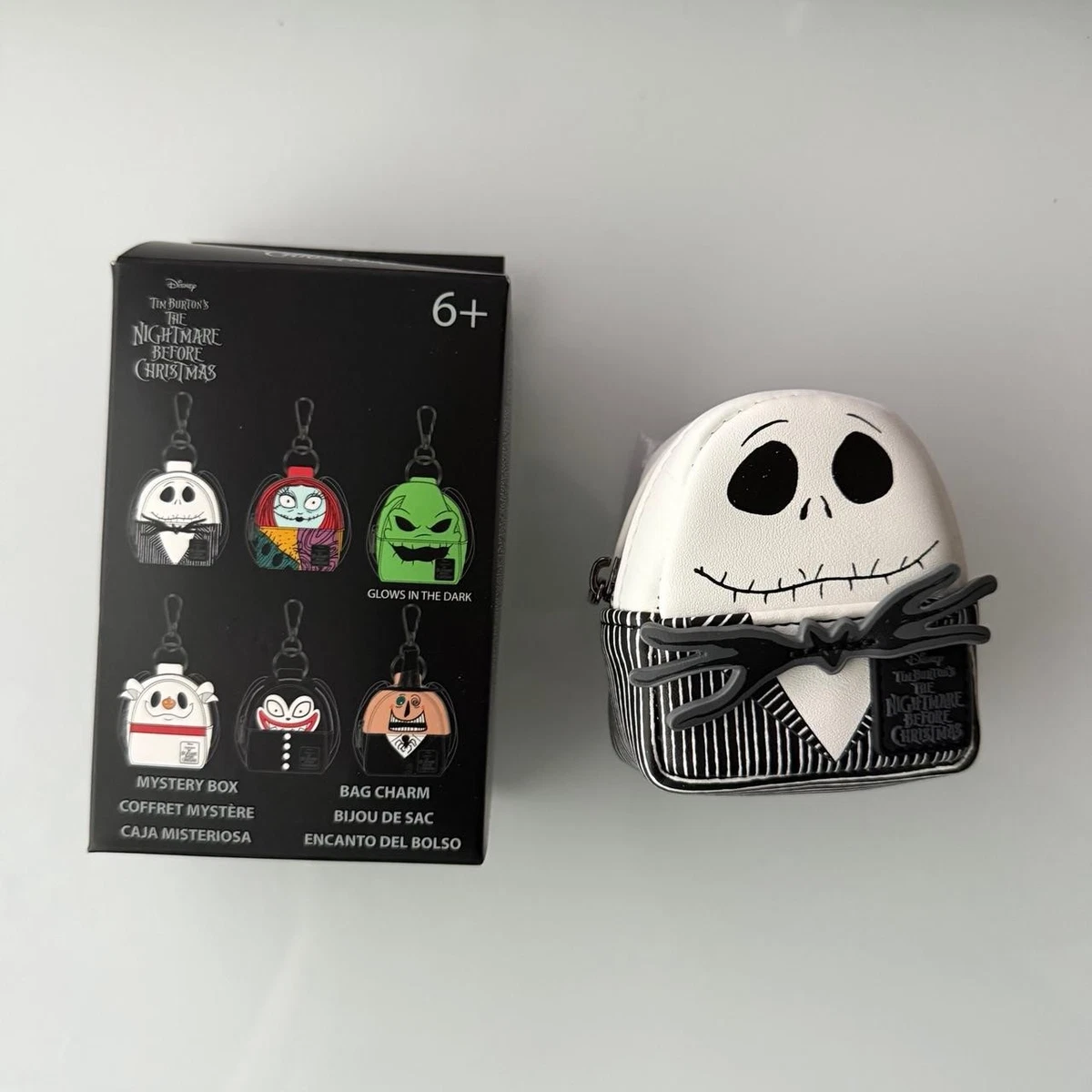 NWT Disney The Nightmare Before Christmas Graphic Mini Backpack W/ Coin Purse Loungefly Disney Nightmare Before Christmas Mini Backpack  main image 4