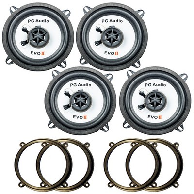 Mercedes ML W 164 Lautsprecher Einbauset Tür vorne und hinten PG Audio